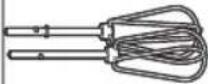 KITCHENAID KHM512AQ - UTILISATION DU BATTEUR À MAIN - 3