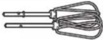 KITCHENAID KHM512AQ - UTILISATION DU BATTEUR À MAIN - 5