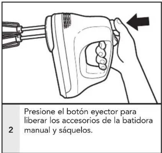 KITCHENAID KHM512CB - CÓMO QUITAR LOS ACCESORIOS - 2