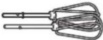 KITCHENAID KHM512CB - Utilisation du batteur à MAIN - 3