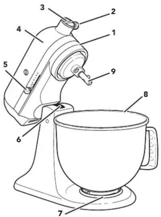 KITCHENAID KSM153PSCL - 1