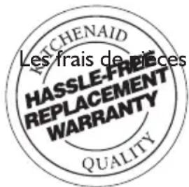 KITCHENAID KFC3511GA - Garantie du hachoir KitchenAid® pour les 50 États des États-Unis, le district fédéral de Columbia, et le Canada - 1