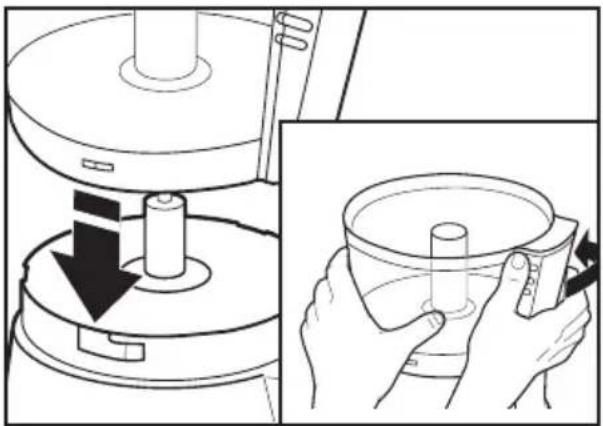 KITCHENAID KFC3511GA - Utilisation du hachoir - 1