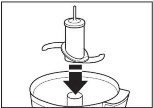KITCHENAID KFC3511GA - Using the Food Chopper - 2