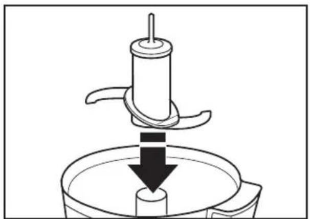 KITCHENAID KFC3511GA - Cómo usar la picadora - 2