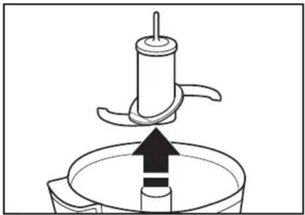 KITCHENAID KFC3511GA - Cómo desensamblar la picadora - 2