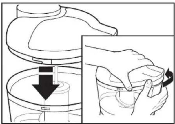 KITCHENAID KFC3511GA - Using the Food Chopper - 3