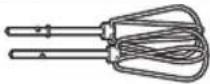 KITCHENAID KHM512MY - UTILISATION DU BATTEUR À MAIN - 5