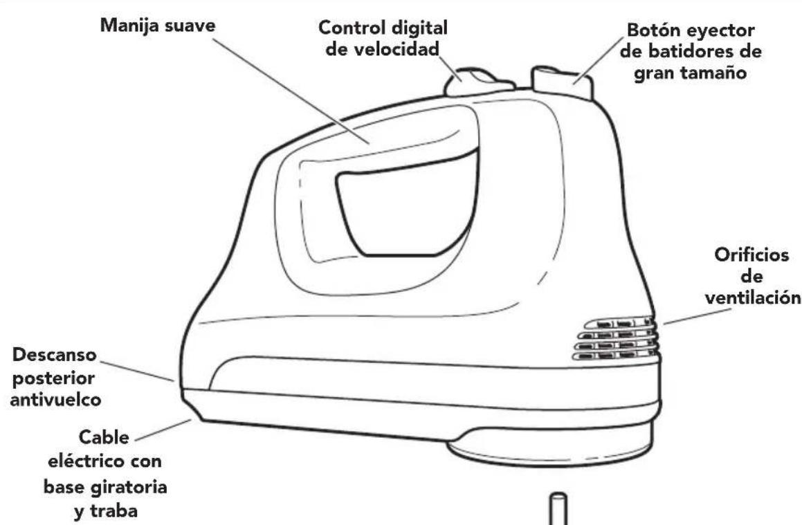 KITCHENAID KHM512MY - PIEZAS Y CARACTERÍSTICAS - 1