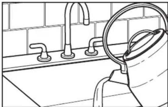 KITCHENAID KEK1222ER - Élimination des dépôts calcaires de l'intérieur de l'appareil - 2