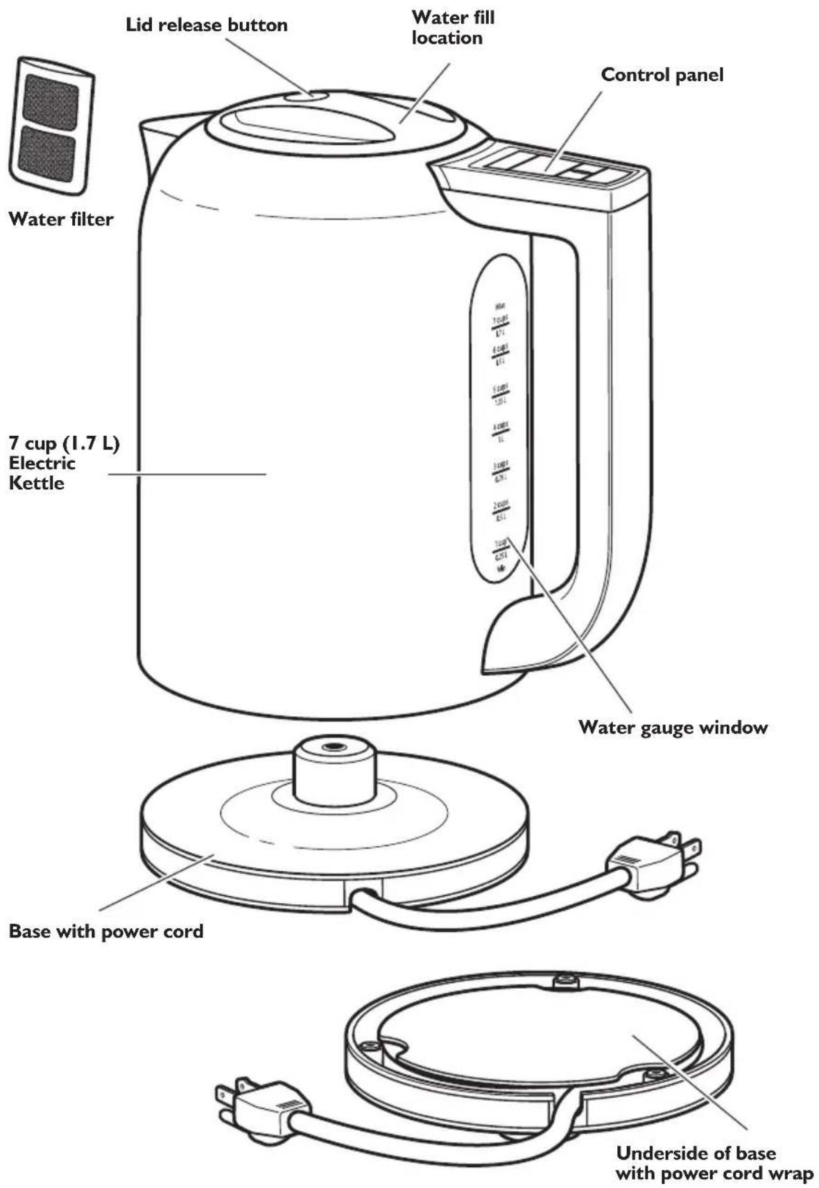 KITCHENAID KEK1222SX - Parts - 1