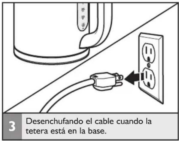 KITCHENAID KEK1222SX - Apagar la tetera eléctrica - 3