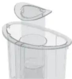KITCHENAID KFPW760WH - Failure to do so can result in cuts. - 1