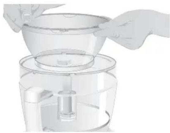 KITCHENAID KFPW760WH - Assemblage du mini-bol - 1