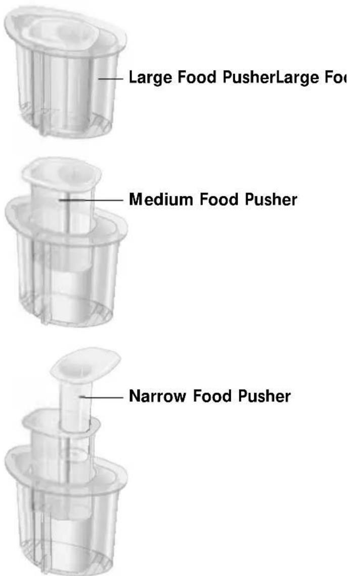 KITCHENAID KFPW760WH - The 3-Piece Food Pusher (Models KFPW763 &amp; KFPM773) - 2