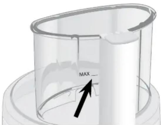KITCHENAID KFPW760WH - Interverrouillage du poussoir - 1