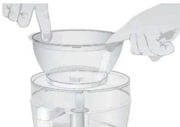 KITCHENAID KFPW760WH - Ensamblaje del minitazón - 3
