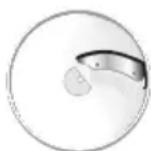 KITCHENAID KFPW760WH - Para rallar quesos duros, tales como parmesano y romano: - 1