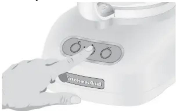 KITCHENAID KFPW760WH - Turning the Food Processor On and Off - 1