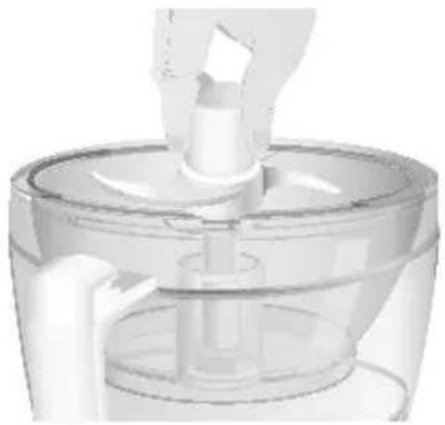 KITCHENAID KFPW760WH - Assemblage du mini-bol - 2