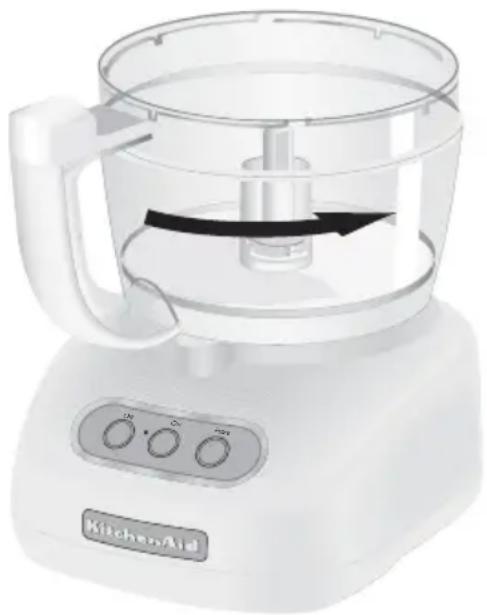 KITCHENAID KFPW760WH - Work Bowl Assembly - 1