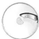 KITCHENAID KFPW760WH - Pour râper les fromages durs, comme le parmesan ou le romano : - 1