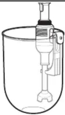 KITCHENAID KHBC416OB - Utilisation de l'attache de bol et de la fonction de marche continue - 1