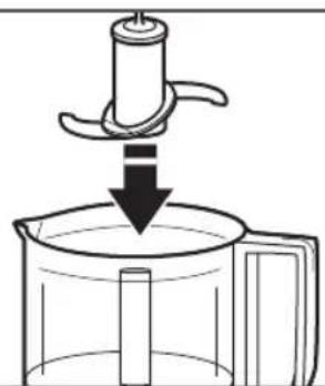 KITCHENAID KFC3516BY - USING THE FOOD CHOPPER - 3