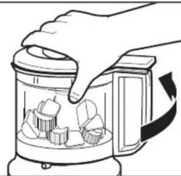 KITCHENAID KFC3516BY - UTILISATION DU HACHOIR - 1