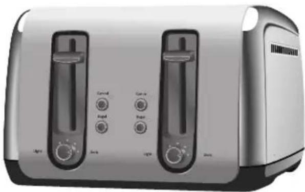KITCHENAID KMT211CU - Dual Independent Controls (Model KMT411 Only) - 1