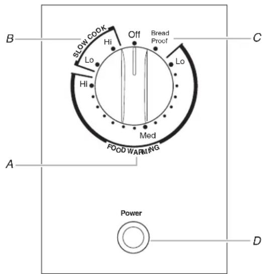 KITCHENAID KEWS105BSS - WARMING DRAWER USE - 1