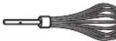 KITCHENAID KHM7212QMY - Utilisation du batteur à MAIN - 8