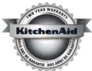 TWO YEAR WARRANTY KitchenAid DETAANT DE GARANTIE DOS AÑOS DE GARANTIA