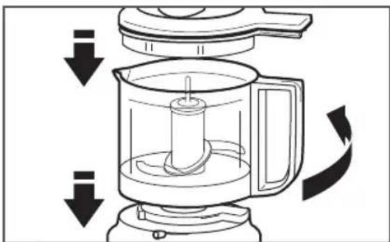 KITCHENAID KFC3516FG - USO DE LA PICADORA - 1