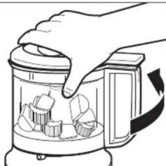 KITCHENAID KFC3516FG - USO DE LA PICADORA - 1