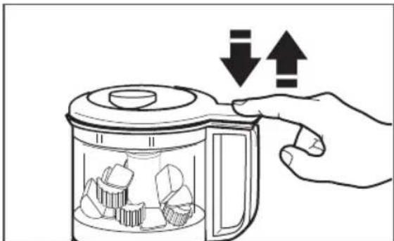 KITCHENAID KFC3516FG - Utilisation du hachoir - 3