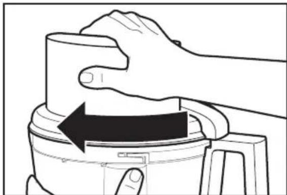 KITCHENAID KFP0922OB - Cómo retirar los alimentos procesados - 2