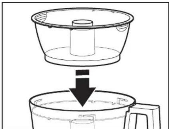 KITCHENAID KFP0922OB - Installing the Mini-Bowl and Mini-Blade - 1