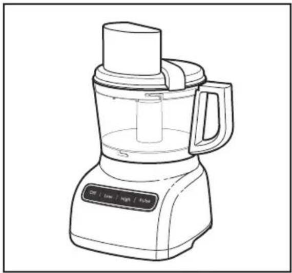 KITCHENAID KFP0922OB - WARNING - 1