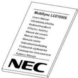 NEC MultiSync LCD1550XBK - Contenido - 3