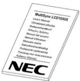 NEC MultiSync LCD1550XBK - Содержимое - 2