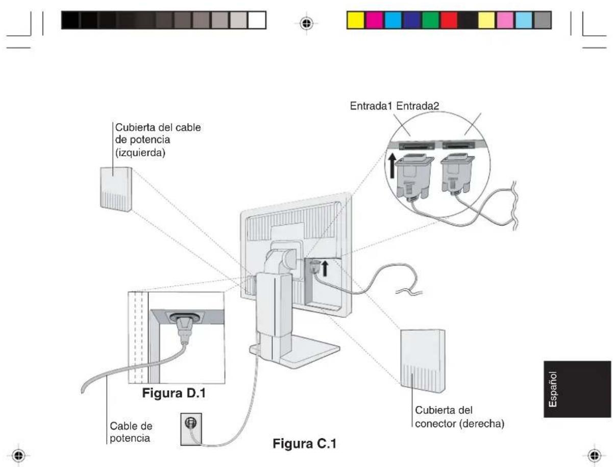 NEC MultiSync LCD1550XBK - Español-3 - 5