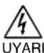 NEC MultiSync LCD1550VMBK - UYARI - 2