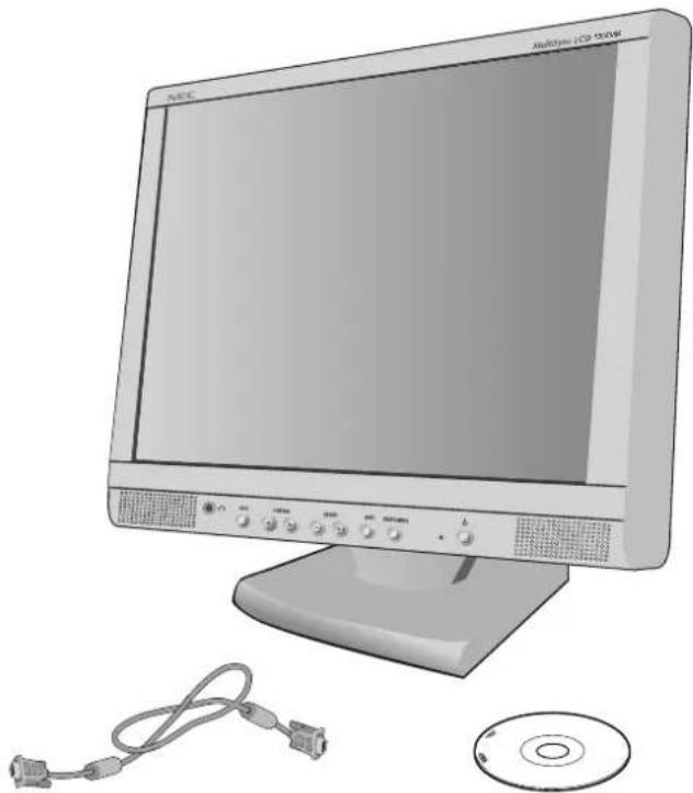 NEC MultiSync LCD1550VMBK - Obsah - 4