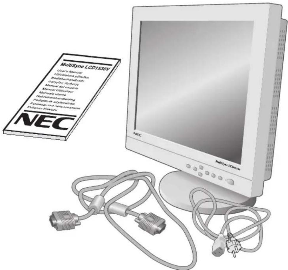 NEC MultiSync LCD1530V - Dichiarazione - 4