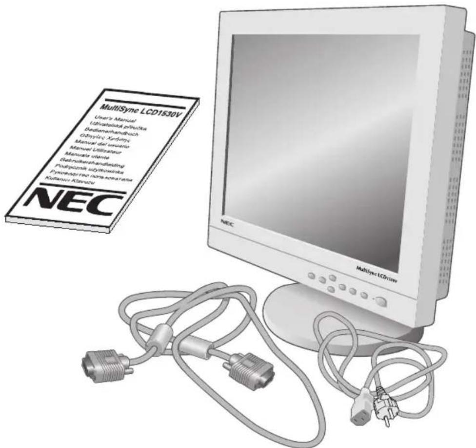 NEC MultiSync LCD1530V - Declaración - 4