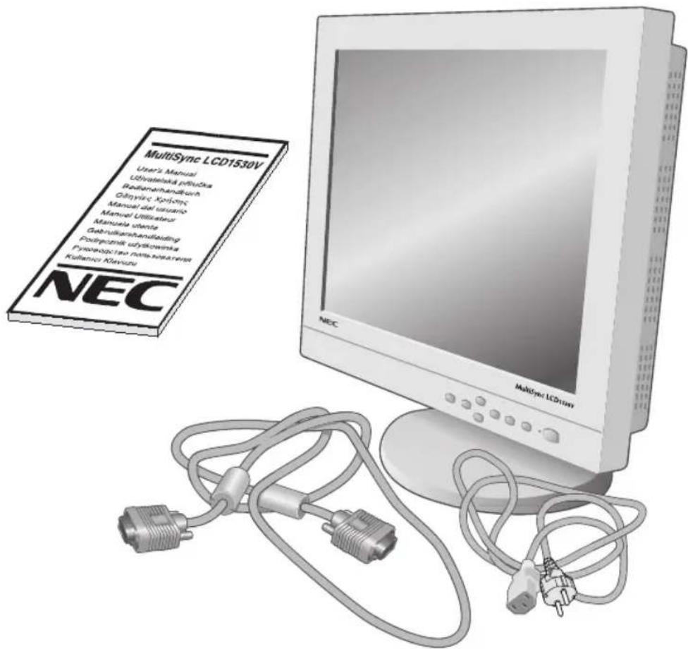 NEC MultiSync LCD1530V - Δήλωση - 4