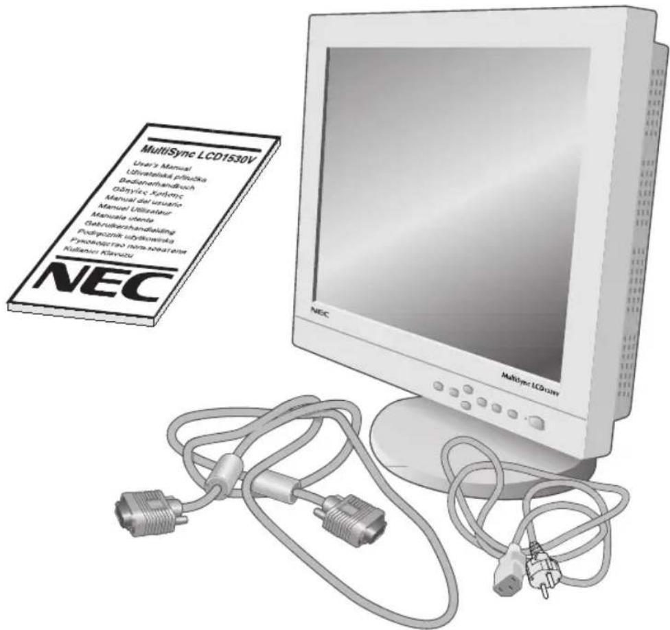 NEC MultiSync LCD1530V - Contenu - 1