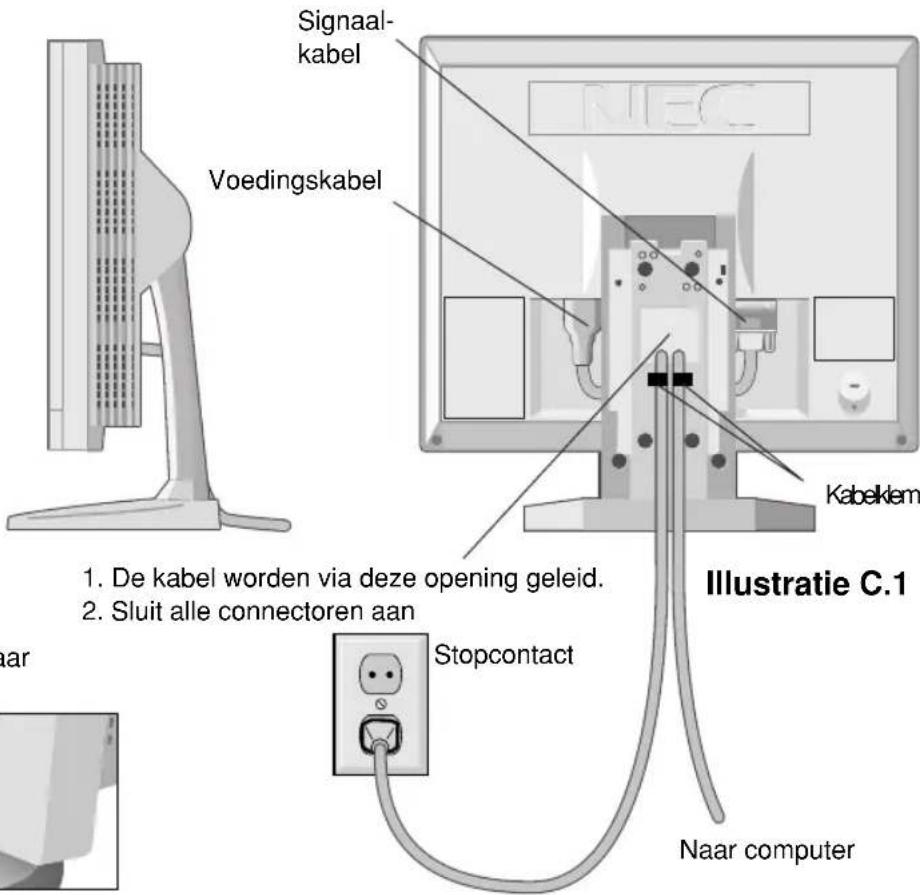 NEC MultiSync LCD1530V - Nederlands-4 - 2