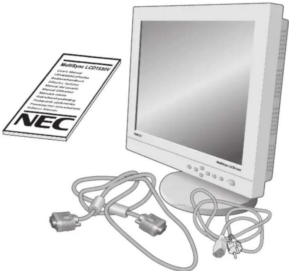 NEC MultiSync LCD1530V - Содержимое - 1